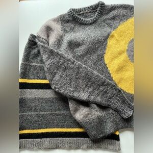 80s AnnaCLUB by La Perla mohair oversized sweater & fitted pencil skirt. Sz S